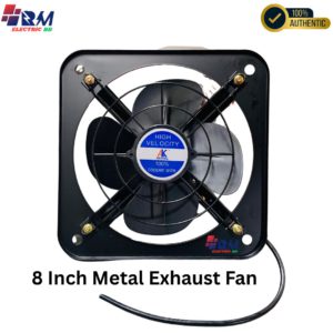 High Speed Exhaust Fan Durable Metal Body